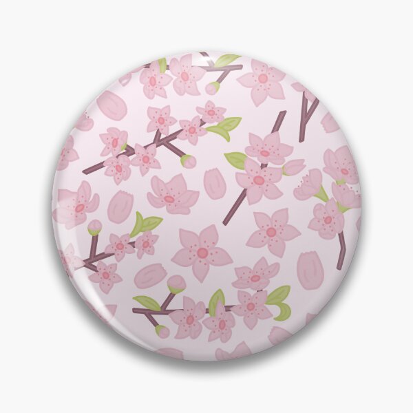 Item preview, Cute pink Sakura cherry blossom branches pattern designed and sold by winterpumpkin.