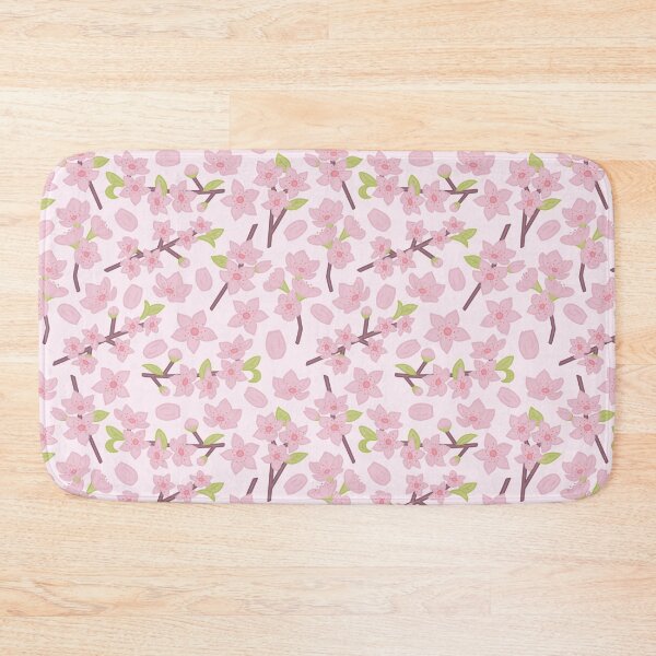 Item preview, Cute pink Sakura cherry blossom branches pattern designed and sold by winterpumpkin.