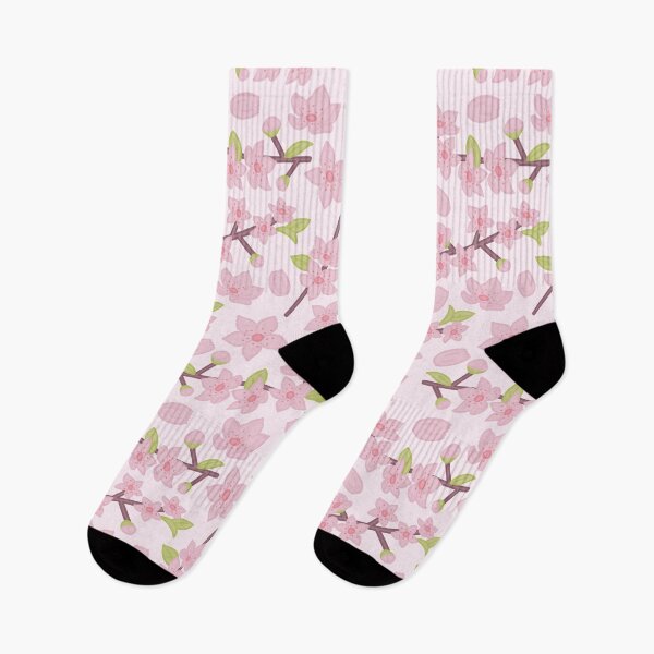 Item preview, Cute pink Sakura cherry blossom branches pattern designed and sold by winterpumpkin.