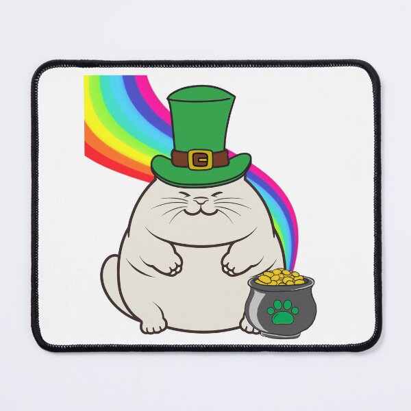 Item preview, Funny Leprechaun Fat cat designed and sold by Pet Station.