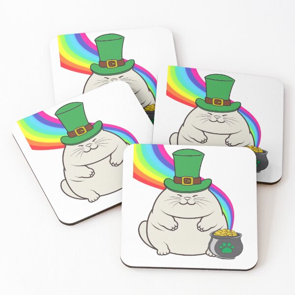 Item preview, Funny Leprechaun Fat cat designed and sold by Pet Station.
