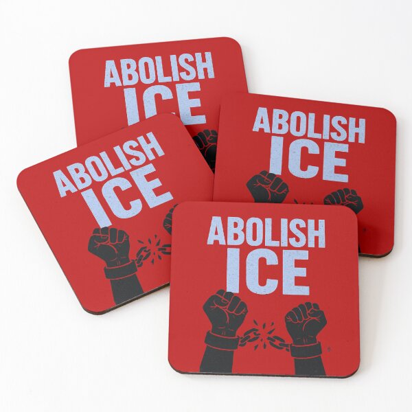 Item preview, Abolish ICE Protest Poster – Bold Anti-ICE Activist Art Print designed and sold by prinnt.