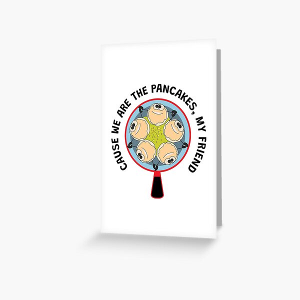 Vista previa del artículo con la obra «Somos los panqueques, mi amigo», diseñado y vendido por JuliettScreate.