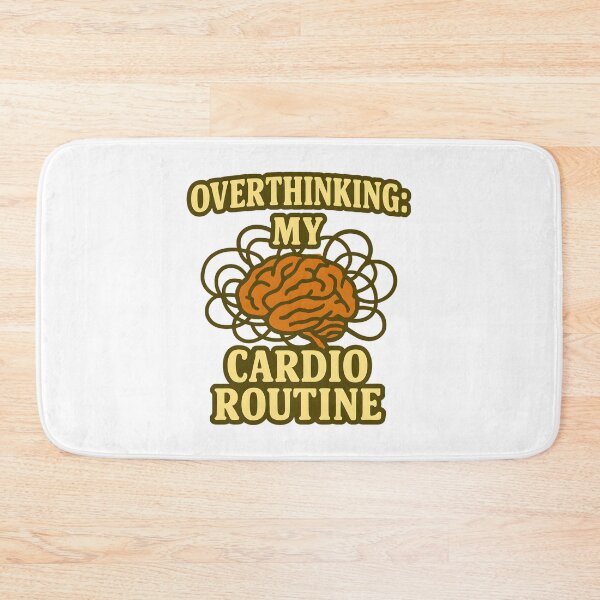 Item preview, Overthinking: My Cardio Routine designed and sold by inkNext.