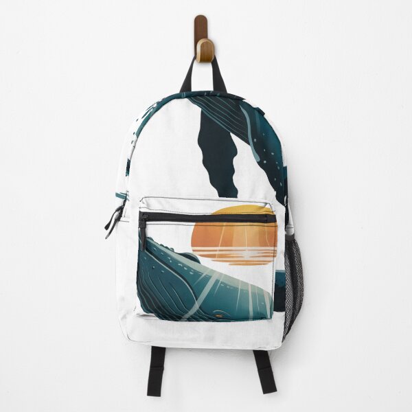 Item preview, Ocean Majesty Minimalist Whale designed and sold by ShadowAndSlate.