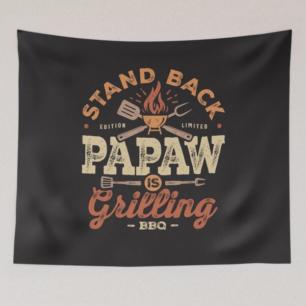 Item preview, Stand Back Papaw Is Grillin' Funny BBQ Grilling Papaw designed and sold by cidolopez.