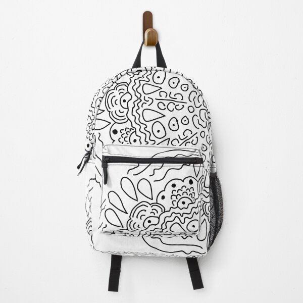 Item preview, Hand-drawn mandala pattern for coloring book and meditation design, black and white vector line art. designed and sold by Pat-Koon.
