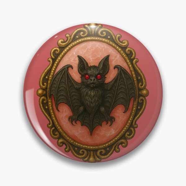 Item preview, Bat cameo on red designed and sold by Creep-elina.