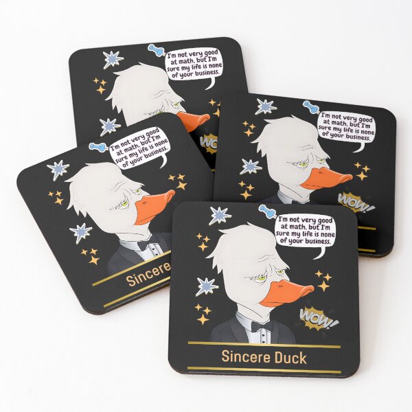 Item preview, Sincere Duck designed and sold by Dull Duck Store.