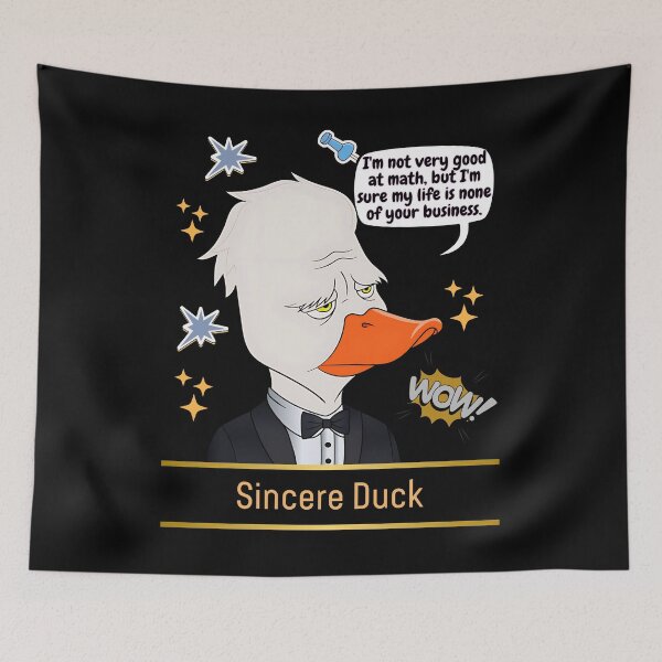 Item preview, Sincere Duck designed and sold by Dull Duck Store.