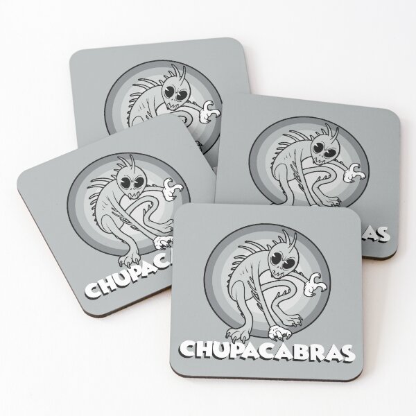 Item preview, Chupacabras (with text) - Silverscreen designed and sold by Legion of the Unexplainables.