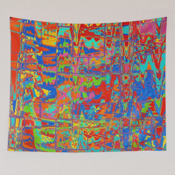 Item preview, Explosion of luminous, abstract forms designed and sold by Sigtrix.