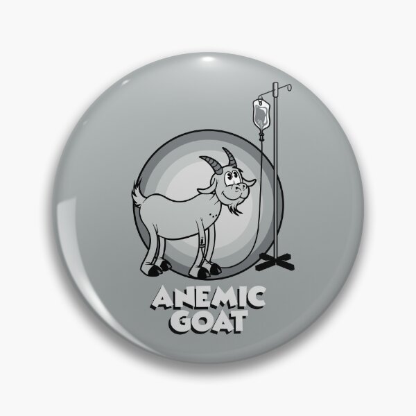 Item preview, Anemic Goat (with text) - Silverscreen designed and sold by Legion of the Unexplainables.