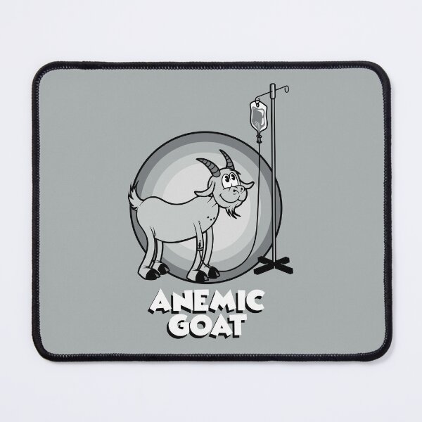 Item preview, Anemic Goat (with text) - Silverscreen designed and sold by Legion of the Unexplainables.