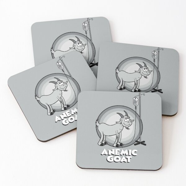 Item preview, Anemic Goat (with text) - Silverscreen designed and sold by Legion of the Unexplainables.