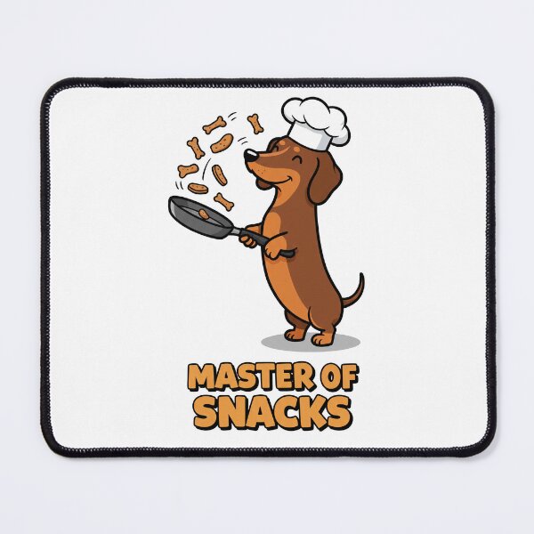 Item preview, Master of Snacks Dachshund – Funny Sausage Dog Chef Design designed and sold by FunnyDach.