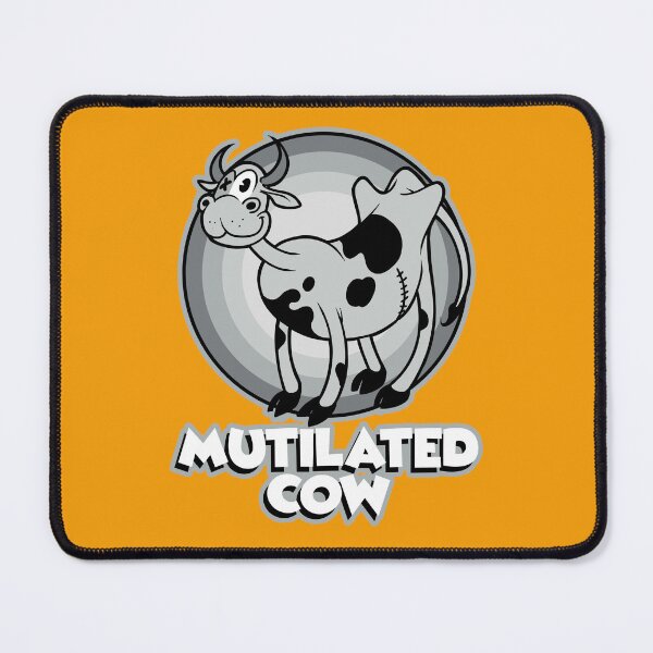 Item preview, Mutilated Cow (with text) - Technicolor designed and sold by Legion of the Unexplainables.