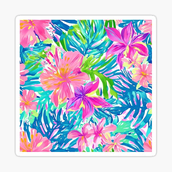 Item preview, Preppy Tropical Breeze designed and sold by Mermaid's Whimsy.