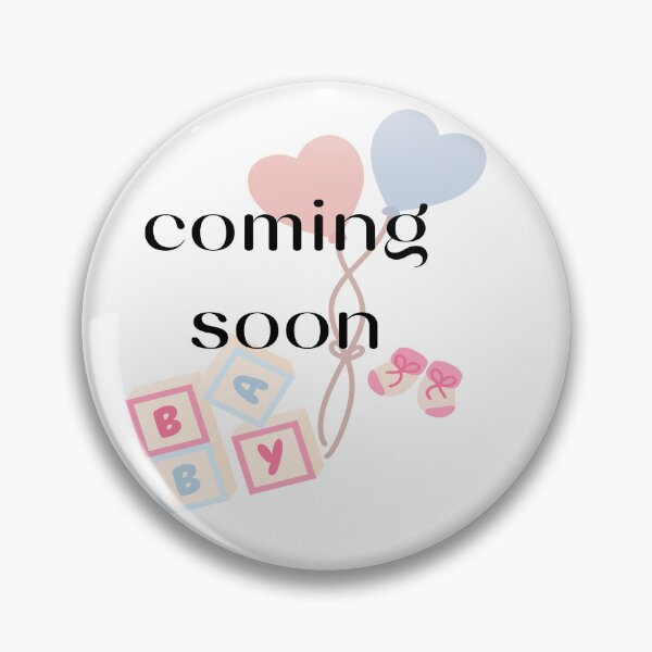 Item preview, Pregnancy Announcement Baby Girl Balloon Building Blocks designed and sold by LiskoDesign.