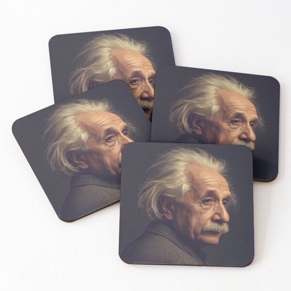 Aperçu de l'œuvre Un portrait intemporel inspiré du look emblématique d'Albert Einstein créée et vendue par Drawings Project.