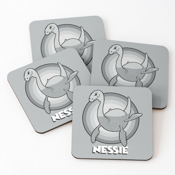 Item preview, Nessie (with text) - Silverscreen designed and sold by Legion of the Unexplainables.