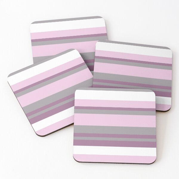 Item preview, Soft Bands in Pink and Gray Pastel Style designed and sold by Martapp.