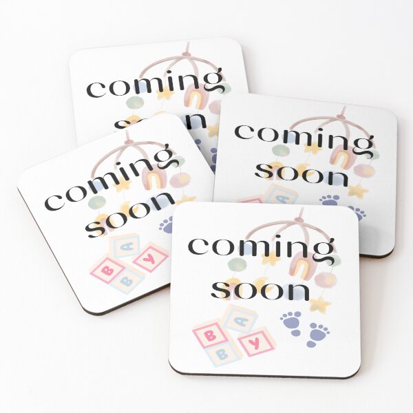 Item preview, Announcing pregnancy Young feet - building blocks designed and sold by LiskoDesign.