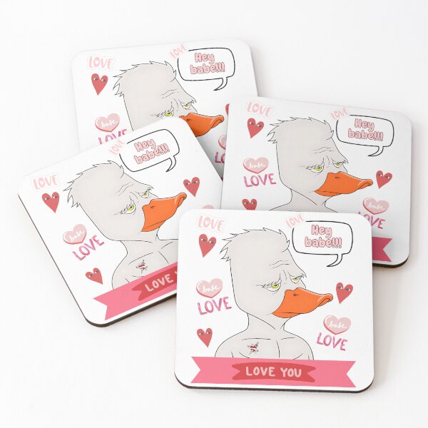 Item preview, Romantic Duck  designed and sold by Dull Duck Store.