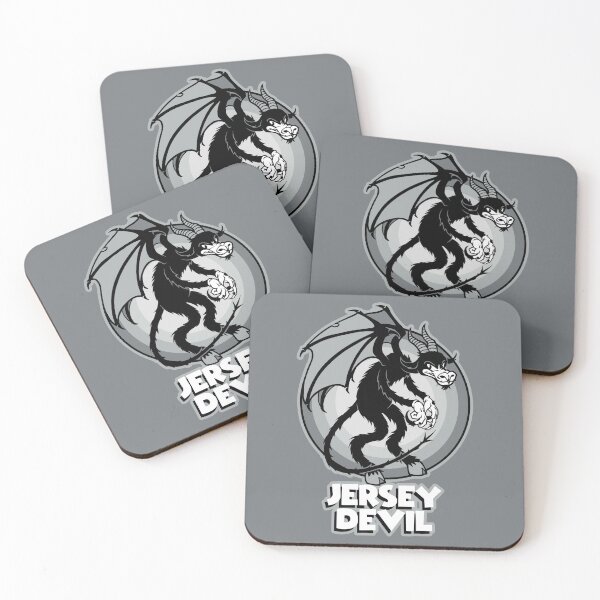 Item preview, Jersey Devil (with text) - Silverscreen designed and sold by Legion of the Unexplainables.