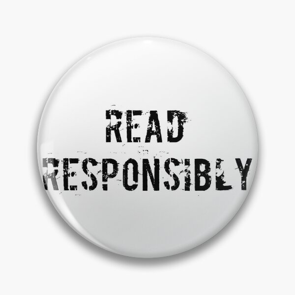 Item preview, Read Responsibly designed and sold by Ninjacatoff.
