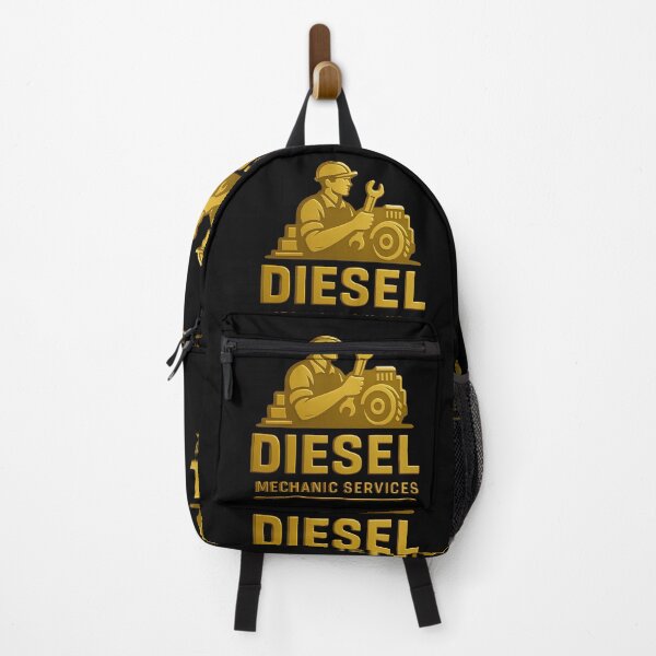 Item preview, Diesel Mechanic – Embossed Gold Design designed and sold by Digital Dreams Arts.
