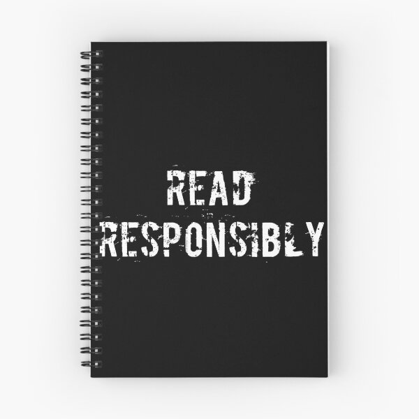 Item preview, Read Responsibly designed and sold by Ninjacatoff.