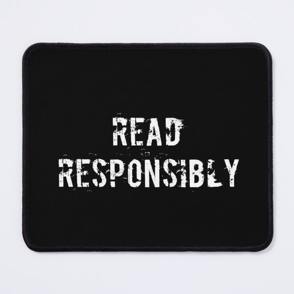 Item preview, Read Responsibly designed and sold by Ninjacatoff.
