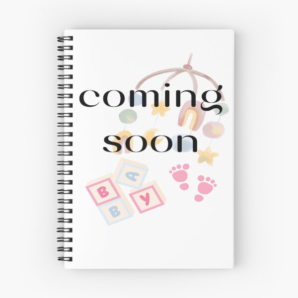 Item preview, Pregnancy Announcement Baby Girl Building Blocks Footprint designed and sold by LiskoDesign.