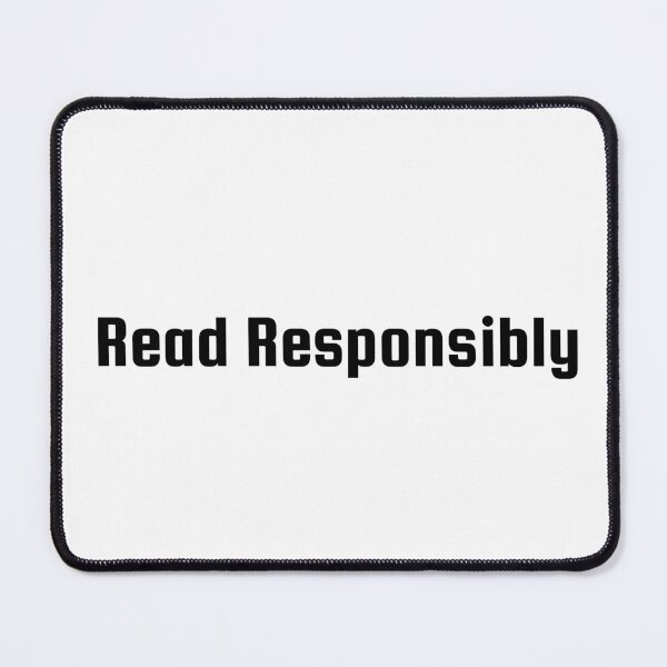 Item preview, Read Responsibly designed and sold by Ninjacatoff.