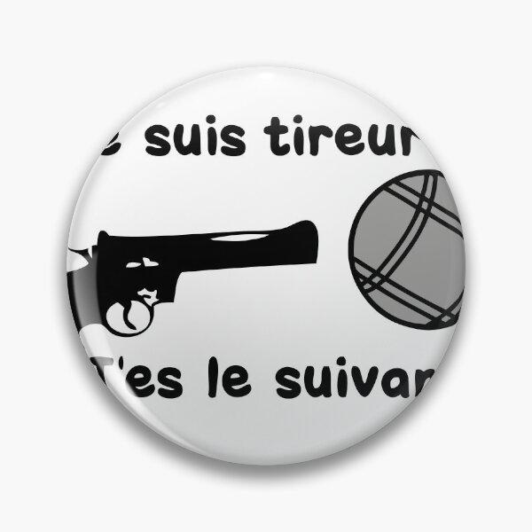Item preview, petanque ball shooter pistol following humor designed and sold by Achille3777.