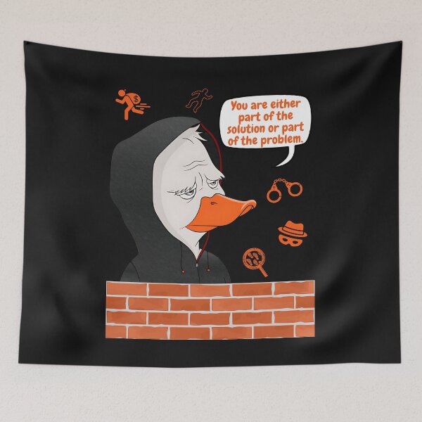 Item preview, Criminal Duck designed and sold by Dull Duck Store.