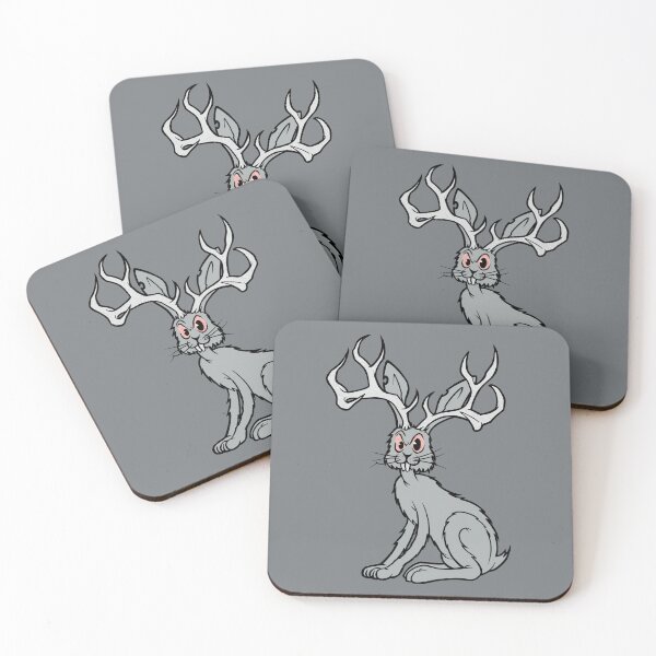 Item preview, Jackalope - Silverscreen designed and sold by Legion of the Unexplainables.