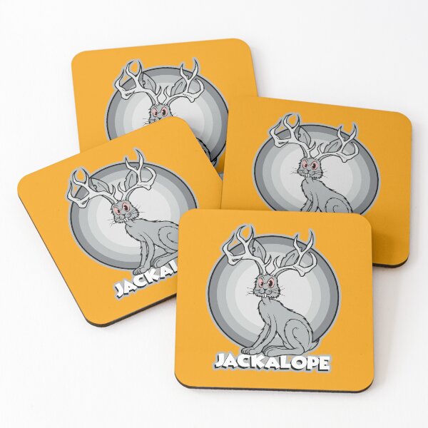 Item preview, Jackalope (with text) - Technicolor designed and sold by Legion of the Unexplainables.