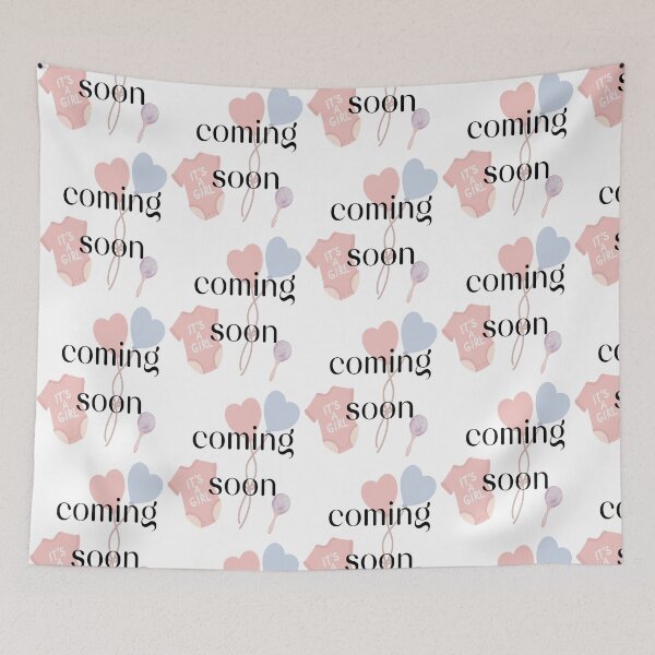 Item preview, Pregnancy Announcement Baby Girl it's a girl baby body designed and sold by LiskoDesign.