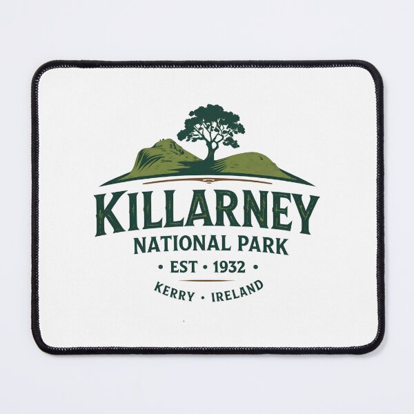 Item preview, A Vintage Illustration of Killarney National Park - Ireland  designed and sold by GoodOldVintage.