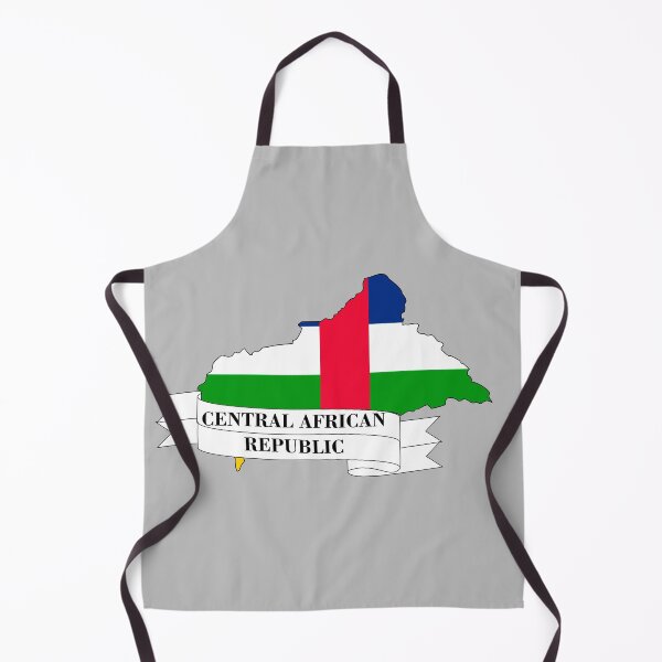 Item preview, Flag map of the Central African Republic designed and sold by visual adventures.