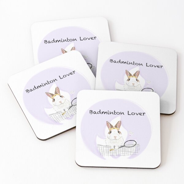 Item preview, Badminton Bunny Champion designed and sold by TachiHanchi.