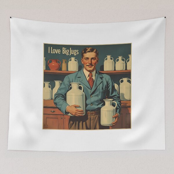 Item preview, I love big jugs designed and sold by NicMacTees.