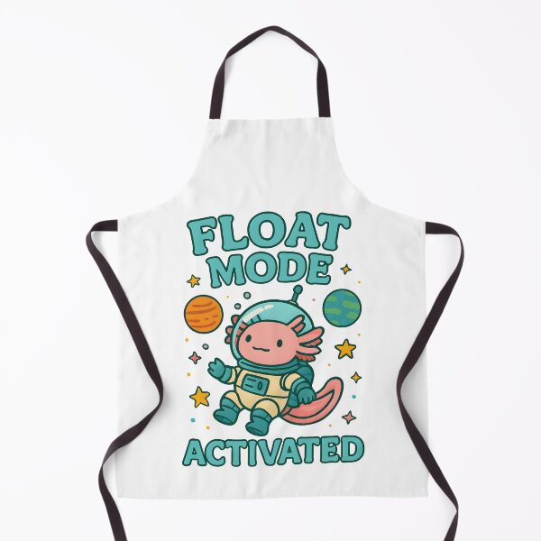 Item preview, Axolotl Astronaut – Float Mode Activated designed and sold by inkNext.
