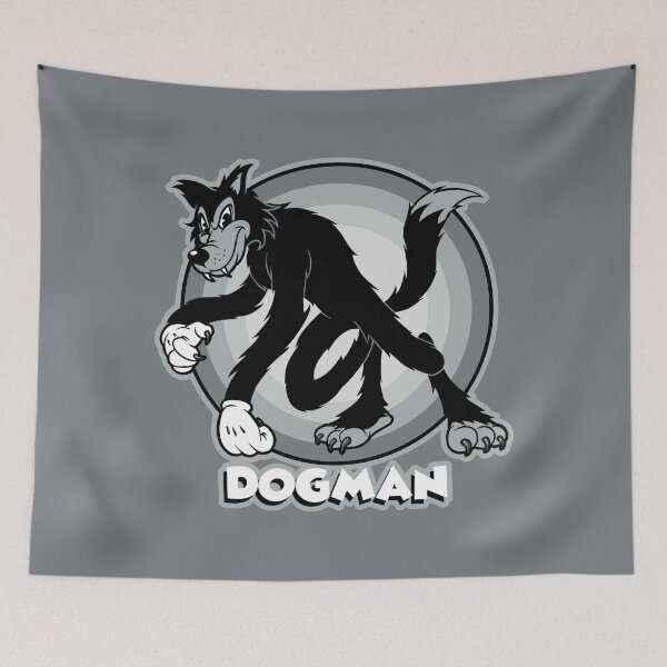 Item preview, Dogman (with text) - Silverscreen designed and sold by Legion of the Unexplainables.