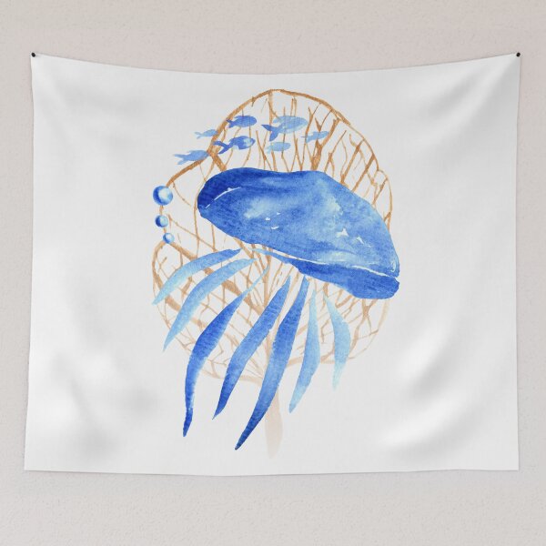 Item preview, Ethereal Drift – The Elegant Dance of the Jellyfish designed and sold by Zezeshop1.