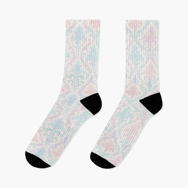 Item preview, Soft Pastel Baroque Elegance – Aqua, Lavender & Blush designed and sold by SUNAGIMO9999.
