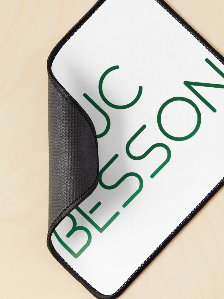 Thumbnail 2 of 5, Mouse Pad, Luc Besson Name Typography designed and sold by IRON WINGS /USAF.