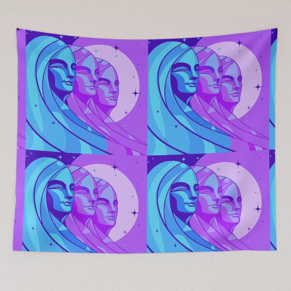Item preview, Celestial Femininity in Pastel Hues designed and sold by ART ATTACK ZONE.